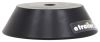 rollers yates bow bell for boat trailer - tpr 4-1/2 inch diameter 1/2 shaft black