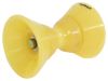 rollers 3-1/4 inch diameter bow roller assembly w/ bells for 4 wide bracket - tpr 1/2 shaft yellow