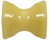 rollers 3-1/4 inch diameter yates bow roller for boat trailers - tpr 4 long 1/2 shaft yellow