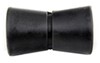 rollers 3 inch diameter yates v keel roller for boat trailers - super-heavy-duty rubber 5 long 1/2 shaft