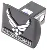 AMG US Air Force Wings trailer hitch receiver cover.