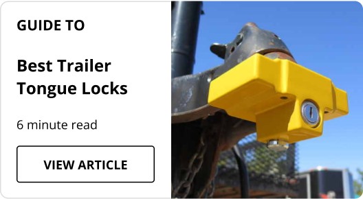 The Best Trailer Hitch Coupler Locks article. 