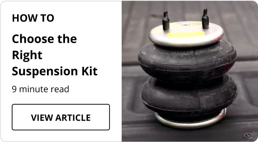 "Choosing the right suspension kit" guide.