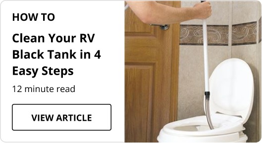 How to Clean Your RV Black Tank article. 