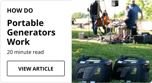 How Do Portable Generators Work article.