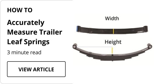 How to Accurately Measure Trailer Leaf Springs articles. 