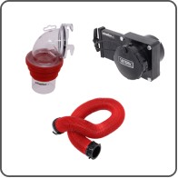 RV Sewer hoses and connections products. 