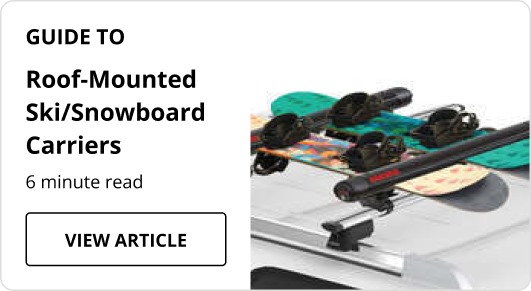 "Roof-Mounted Ski/Snowboard Carriers" guide.